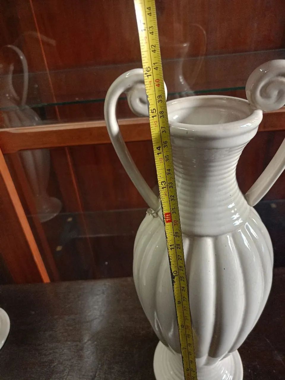 Vaso Antigo Decorativo com Alças - Foto 2