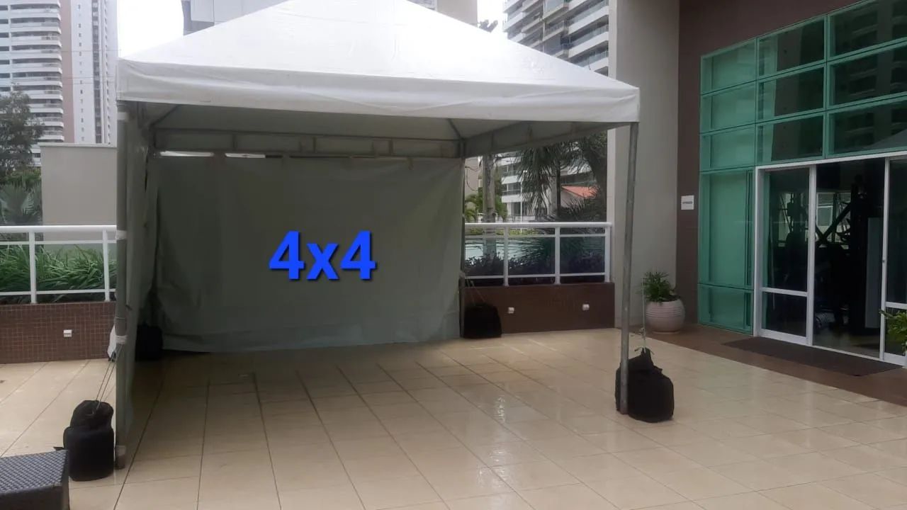 Aluguel tenda 3x3 semanal R$290,00 - Foto 3