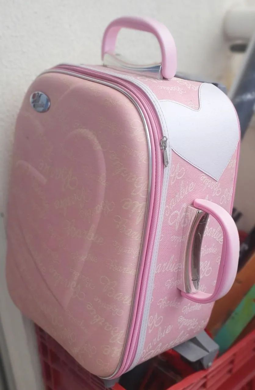 Maleta de viagem infantil Barbie - Foto 3