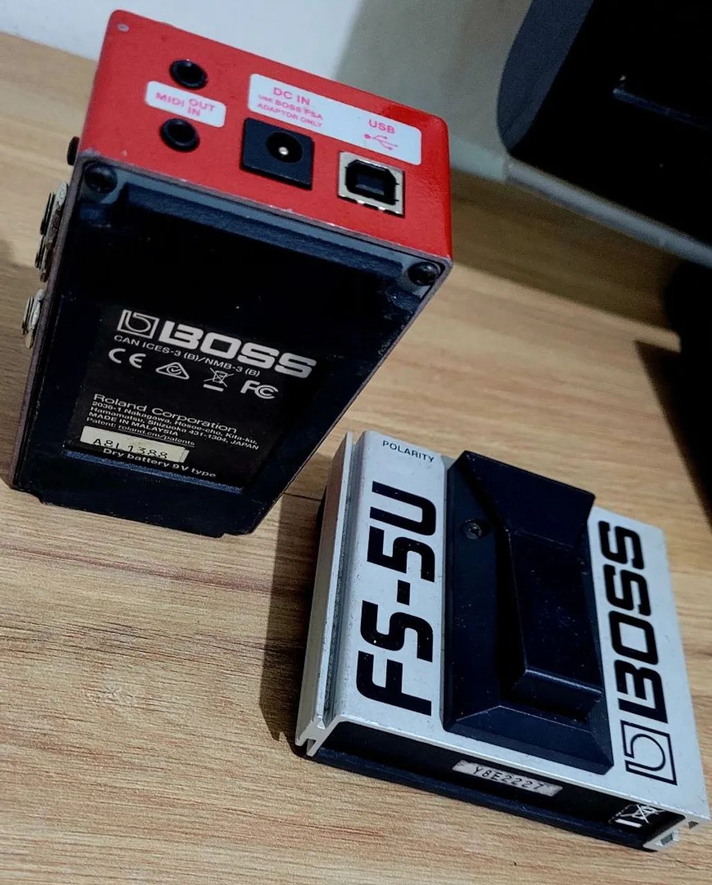Pedal de Loop BOSS RC-5 + Pedal Boss FS-5U - Foto 5