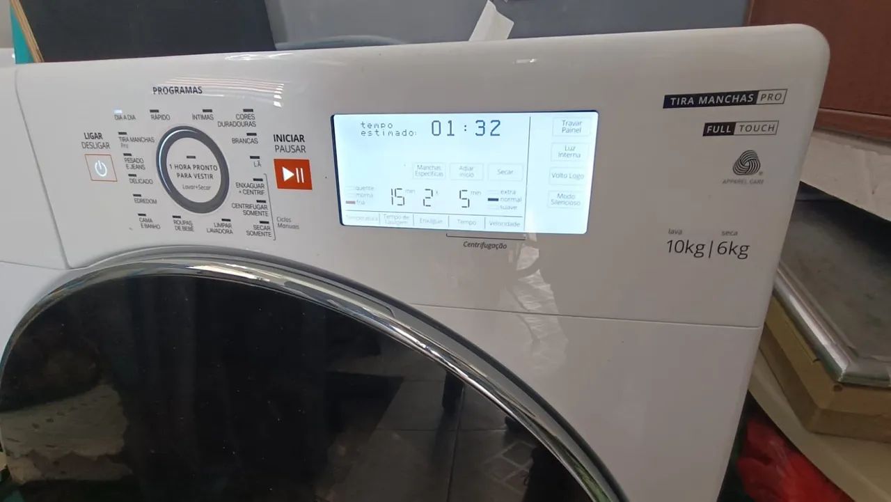 Lava e seca Brastemp 10kg com ciclo tira manchas 110v  - Foto 3