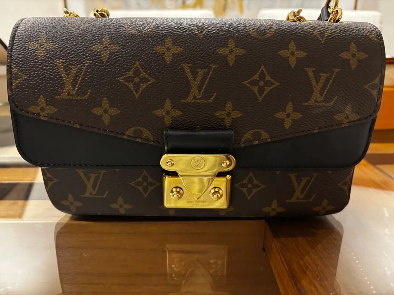 Louis Vuitton Marceau NM Monogram Empreinte Noir Original - Completa!