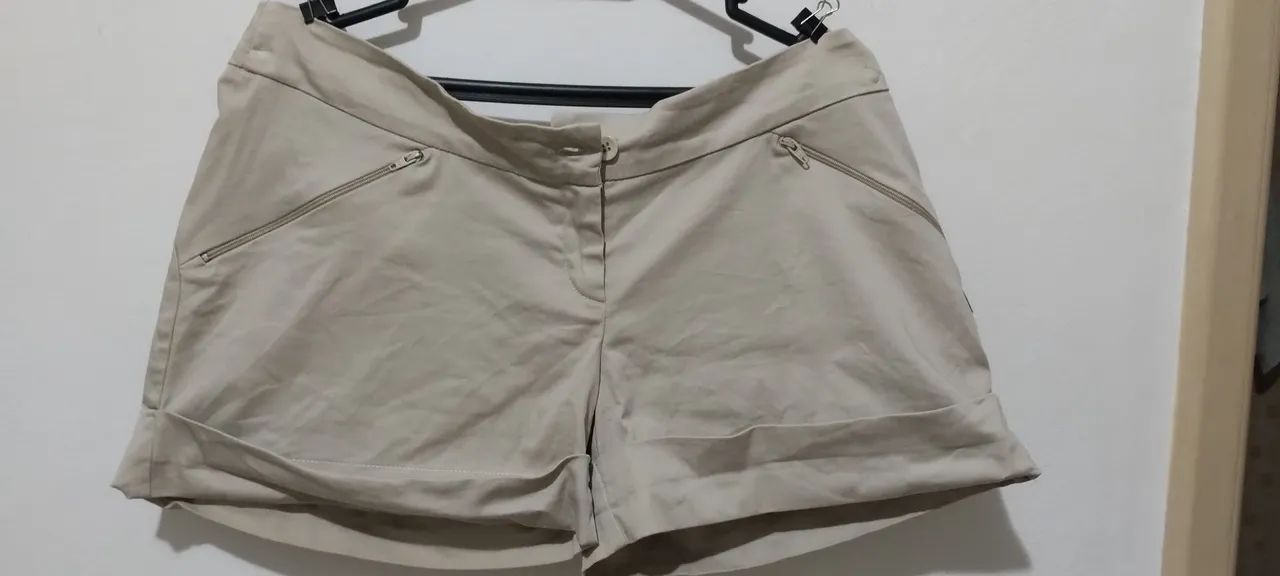Lote shorts alfaiataria (5 shorts + saia) 38-42 - Foto 6
