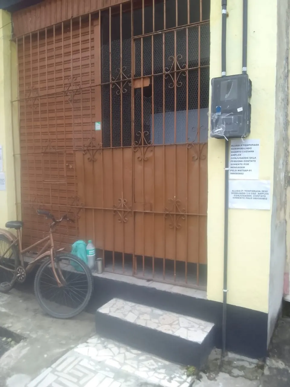 QUARTO JUNTO COM COZINHA AMPLO, SEMI MOBILIADO