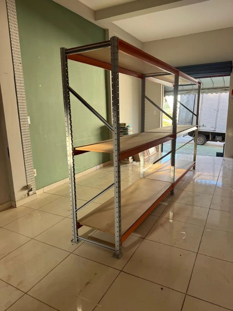 Min porta pallet de Aço Reforçadas para Comércio - Foto 2