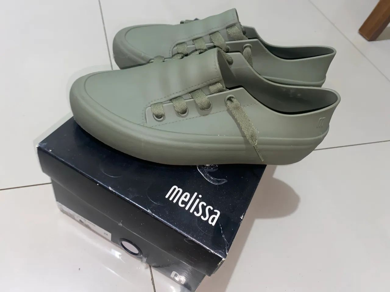 Vendo Tênis Melissa Verde Militar 