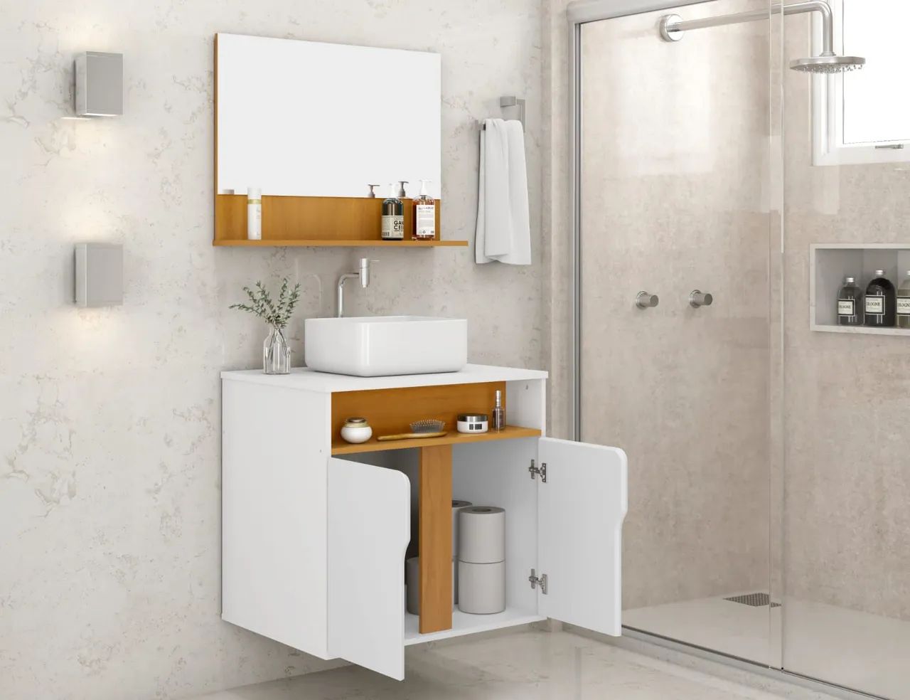 Kit de banheiro harmonia 