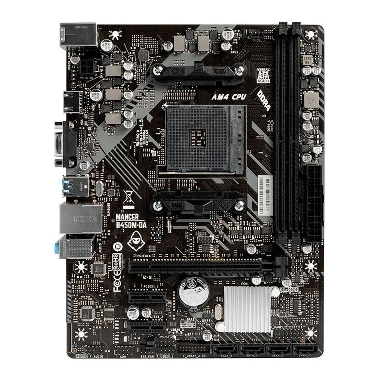 Placa-Mãe Mancer B450M-DA AM4