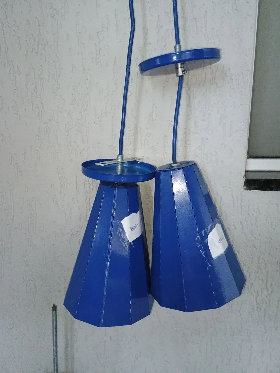 KIT luminária pendente AZUL - Foto 2