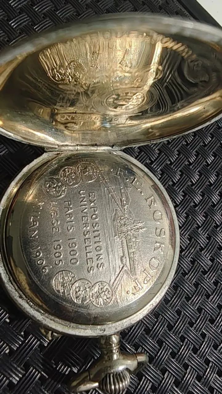 Relógio original de bolso antigo perfeito funcionamento64639805396353124