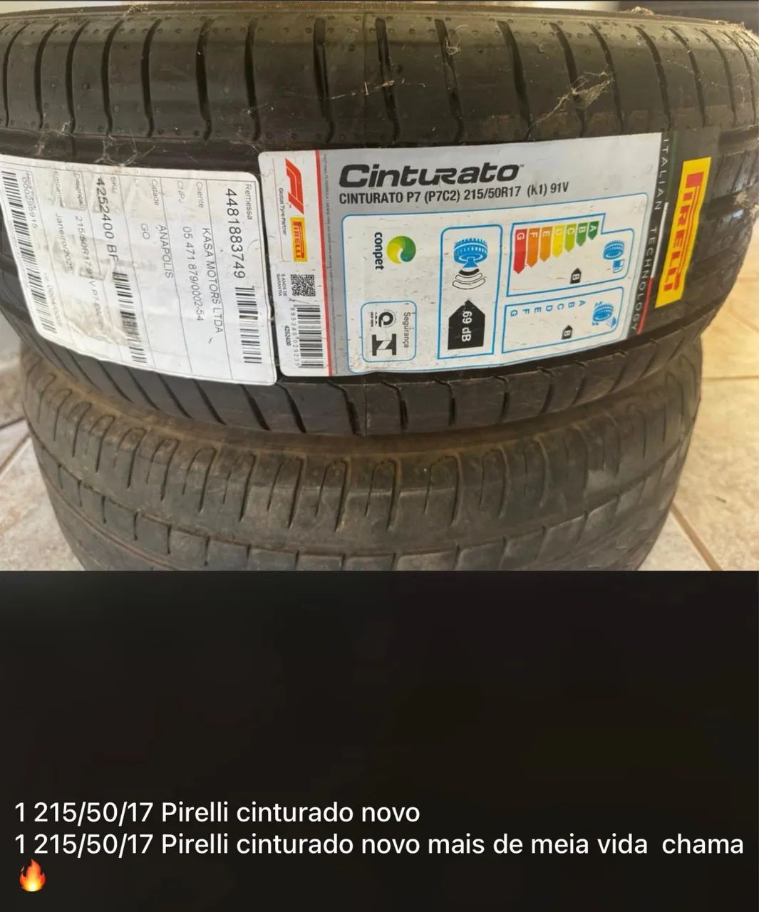Pneu aro 17 215-50-17 - Foto 2