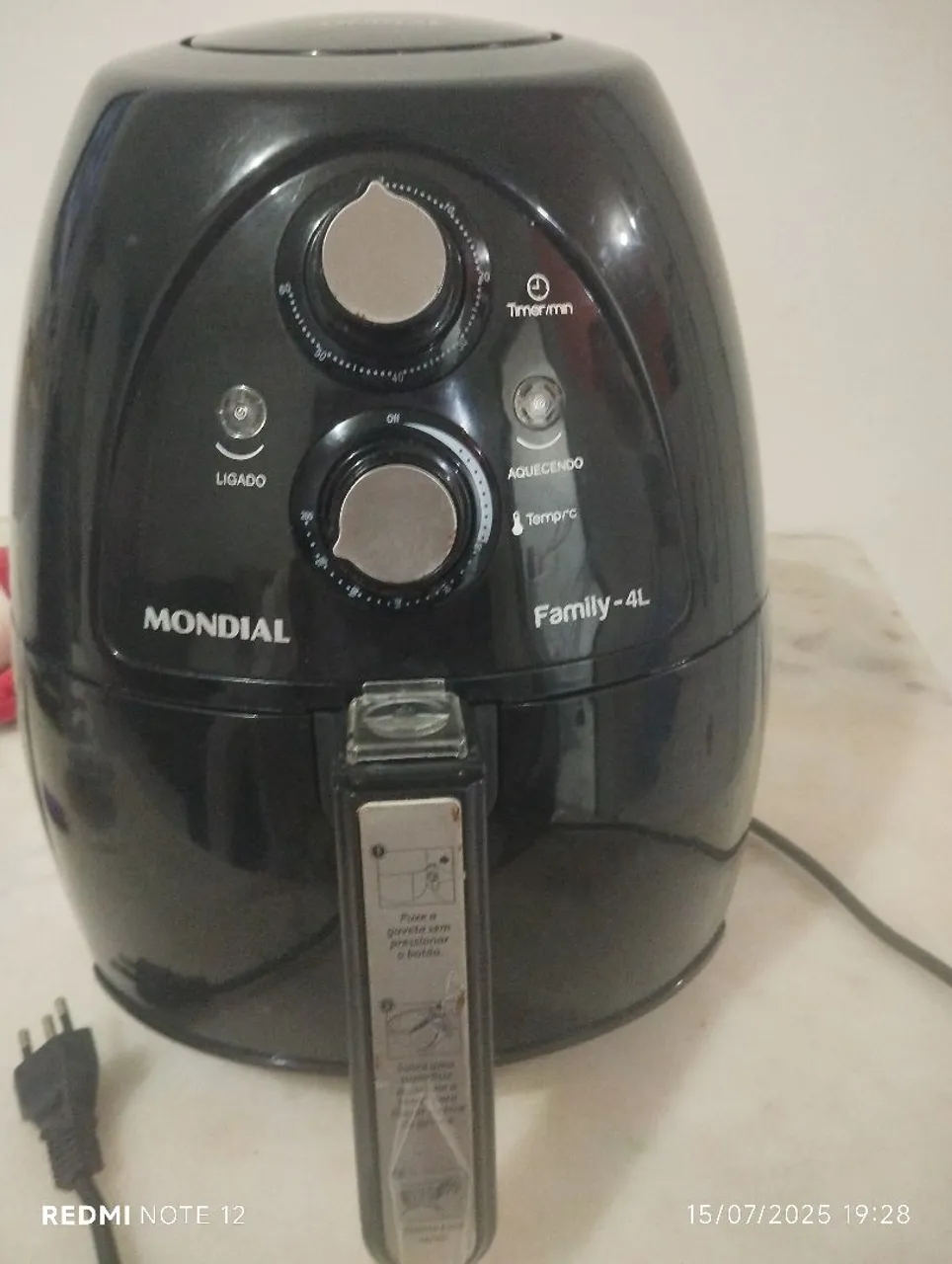 Fritadeira Elétrica Mondial Family 4L