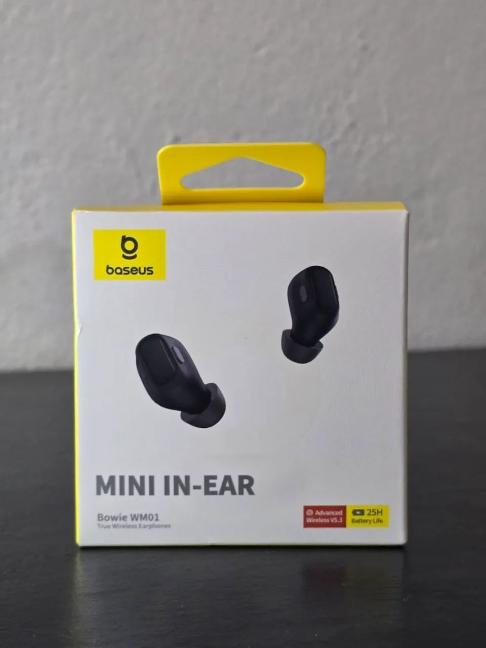 Fones de ouvido Baseus Bowie WM01 lacrado.