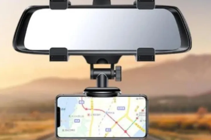 Suporte para GPS Celular para Retrovisor