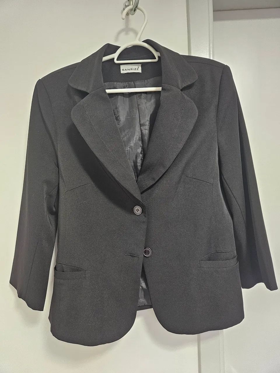 Casaco Blazer Feminino Preto M