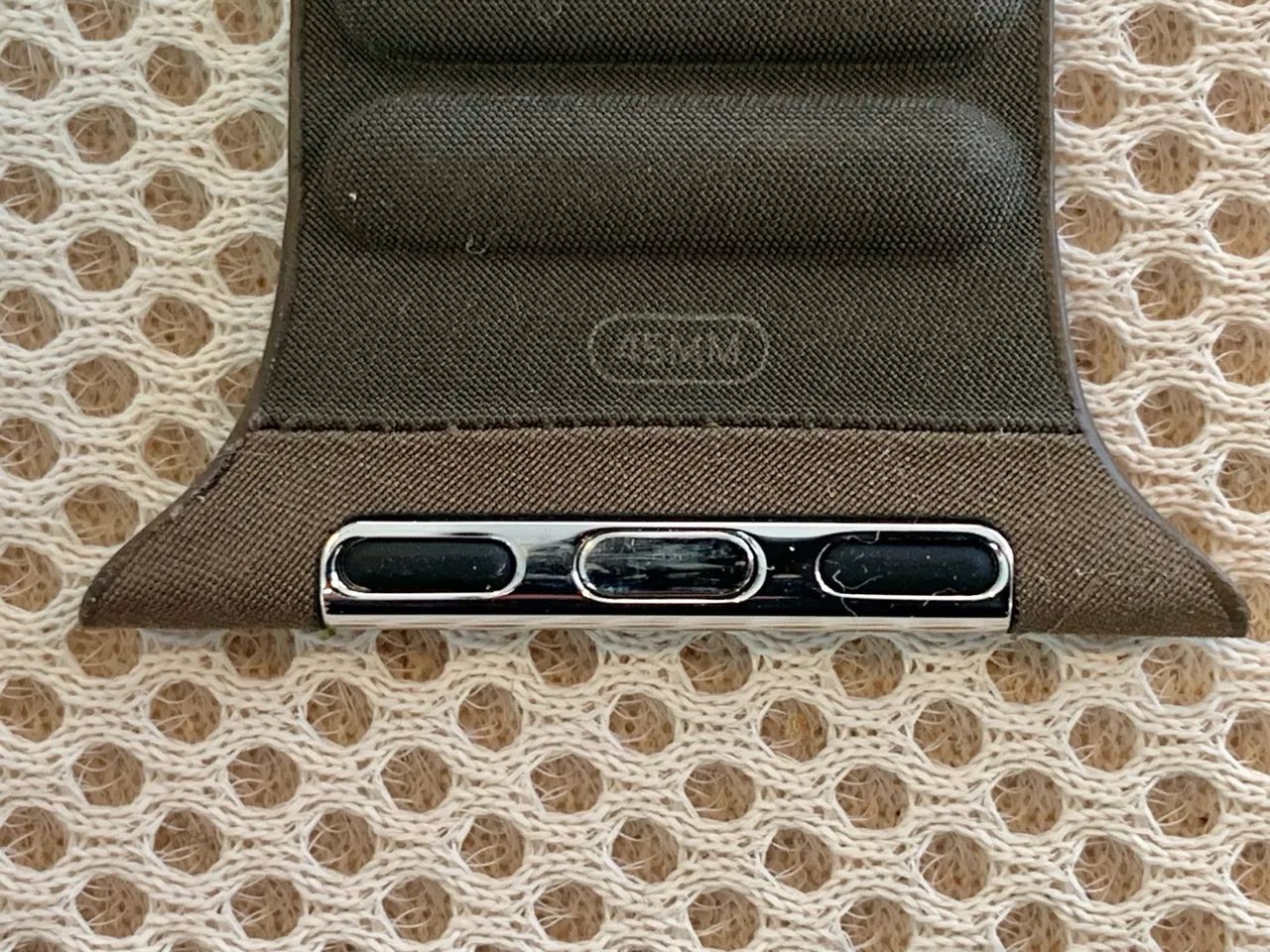 Pulseira Apple Watch FineWoven 46mm Elos Nova - Foto 3