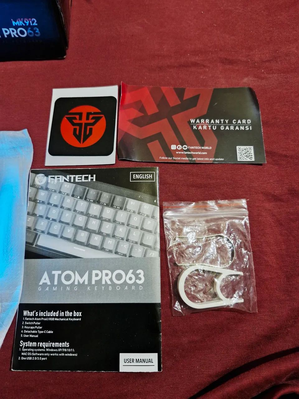 Vendo teclado mecânico Fantech Mercury Stellar Edition  - Foto 3
