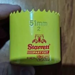 Serra copo STARRETT bi-metal FAST CUT 51mm 2" polegadas - Foto 2