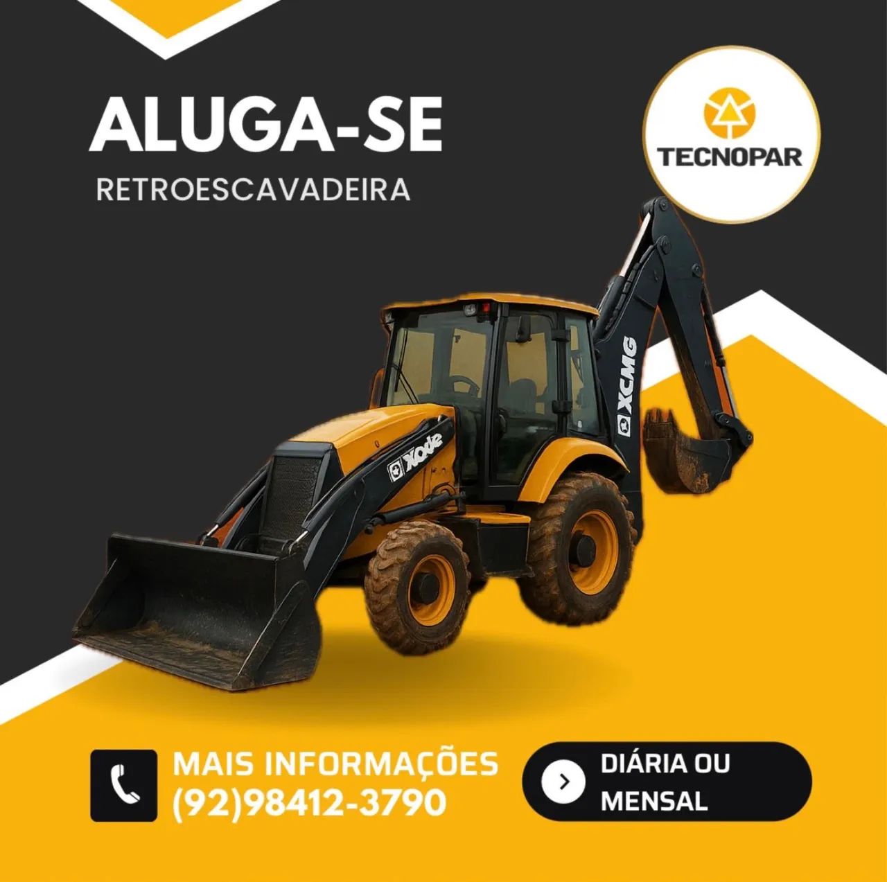 Aluga retroescavadeira terraplanagem