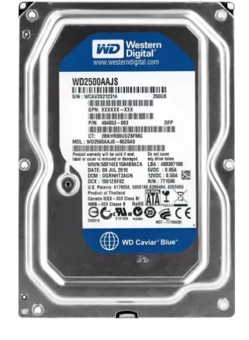 HD Computador 250GB -- Oportunidade em HD de 250GB PC COMPUTADOR 3.5" Sata