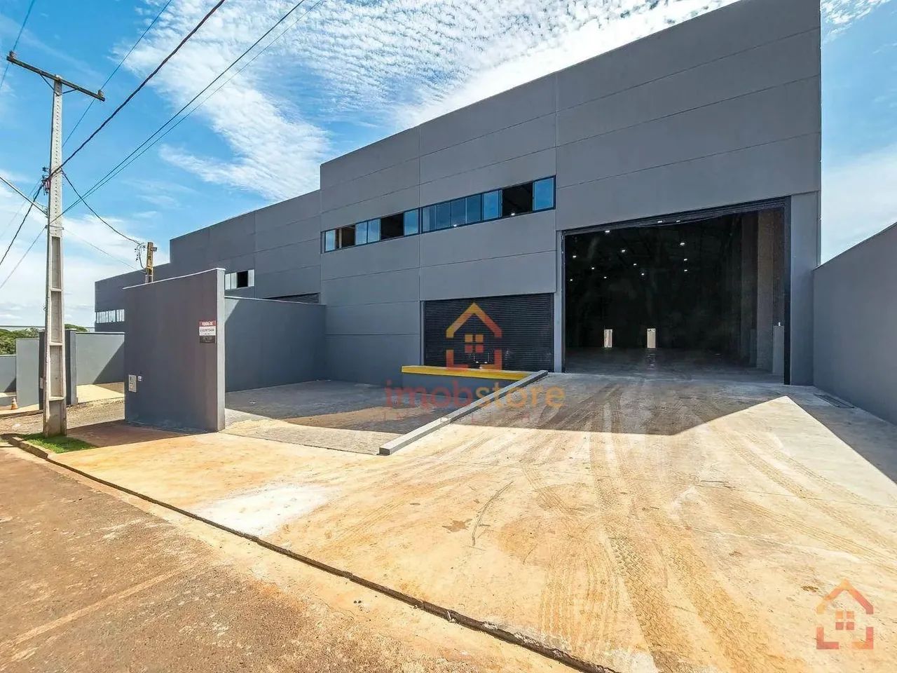 Barracão novo para locação, próximo à Av. Tiradentes. Terreno 1.000m, construção com 800m² - Foto 2