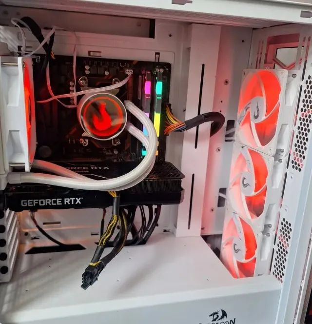 PC Gamer Ryzen 5 5600 | RTX 3060 Ti | 16GB RAM RGB | SSD 500GB | Fonte Corsair 650W  - Foto 3