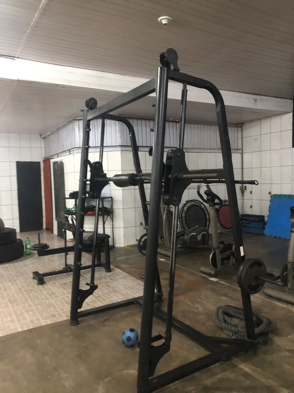 Fitness Nautilus Power Rack Nt 907 Manual Squat Rack Small Space