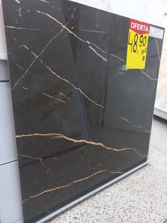 Piso 82x82 Marmo Oro LEF  - Foto 4