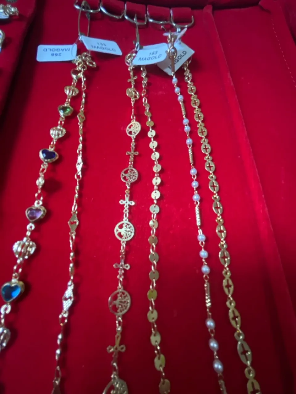 Lindas pulseiras folheadas a ouro - Diversos modelos