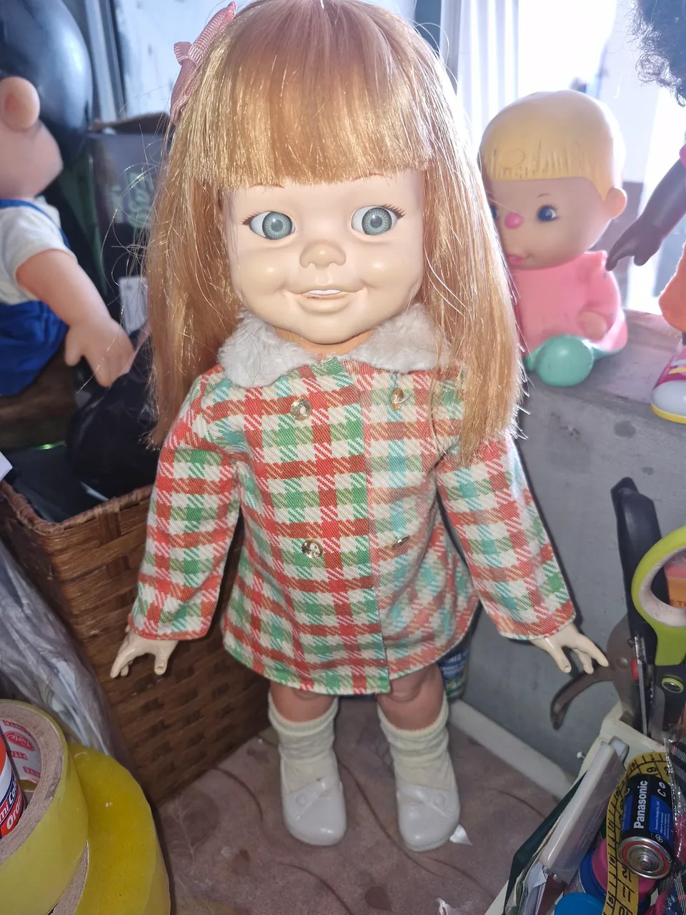 Boneca vintage Gui guicom roupa original