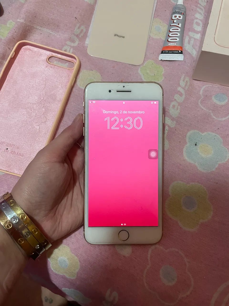 iPhone 8 Plus 64g rose LEIA - Celulares e Smartphones - Vila