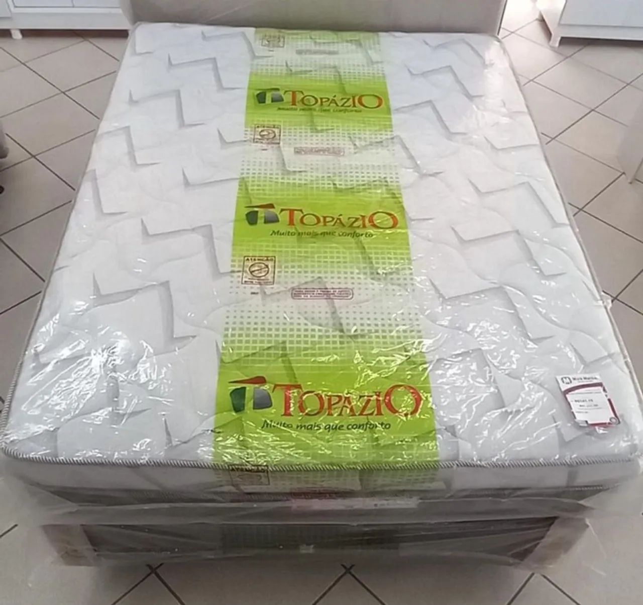 Colchão de Molas e base box Casal Promoção  - Foto 3