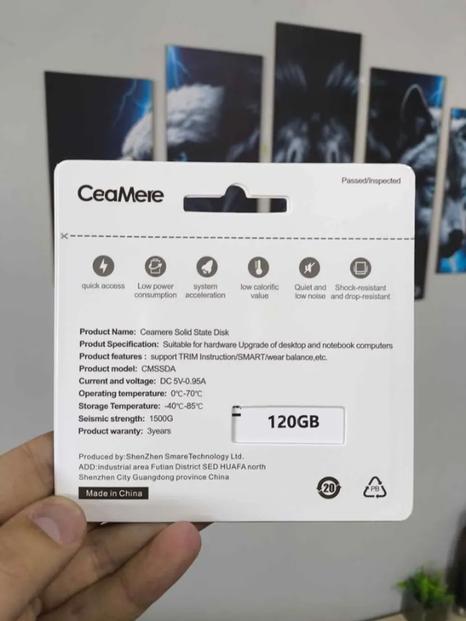 SSD SATA 120gb até 1tb (Pc, notebook e vídeo games) - Anápolis