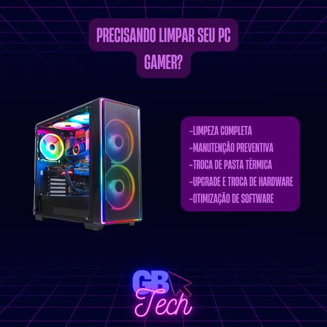 Limpeza PC GAMERS 