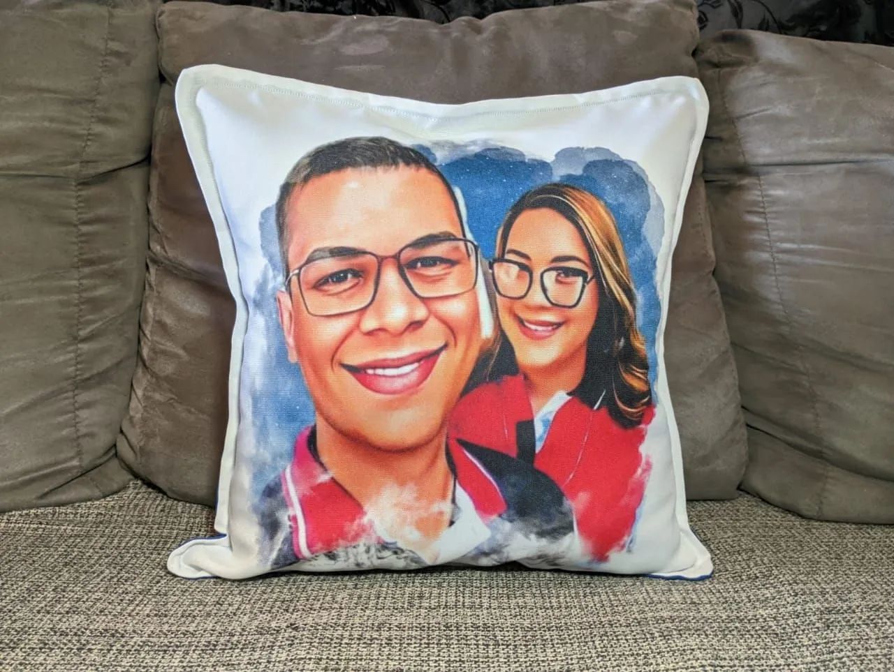 Almofada Personalizada para Casais - Foto 2
