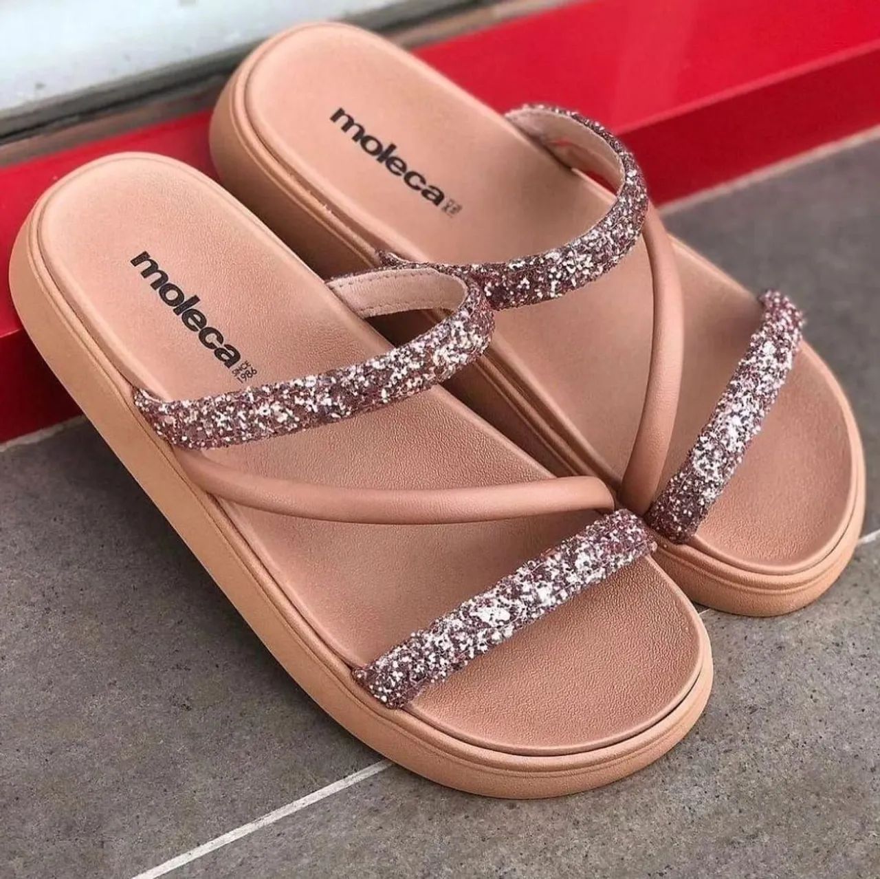 Papetes molecas com strass - Foto 2