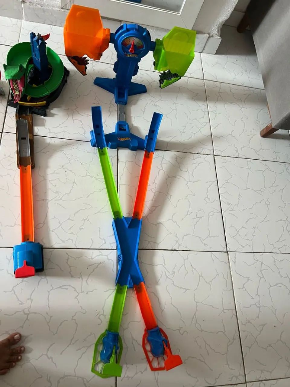  3 pistas Hot Wheels - Brinquedo de Montar - pistas de carro  - Foto 6