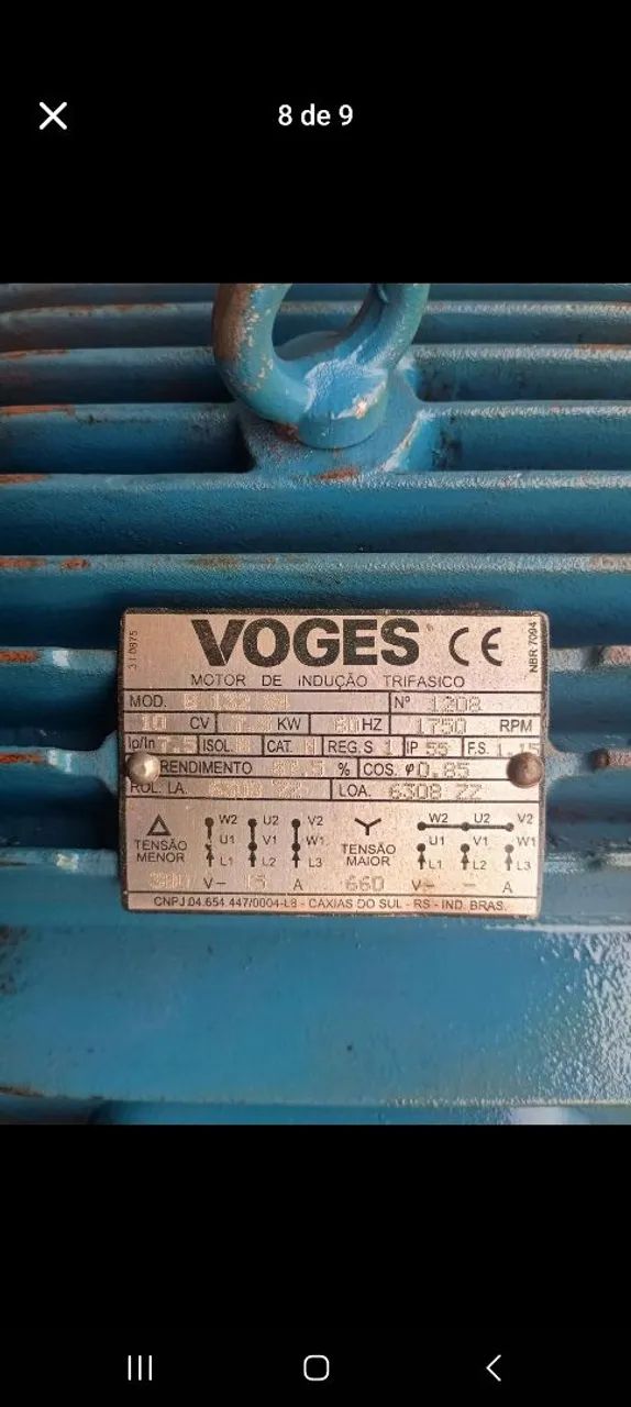 Motor trifásico  - Foto 3