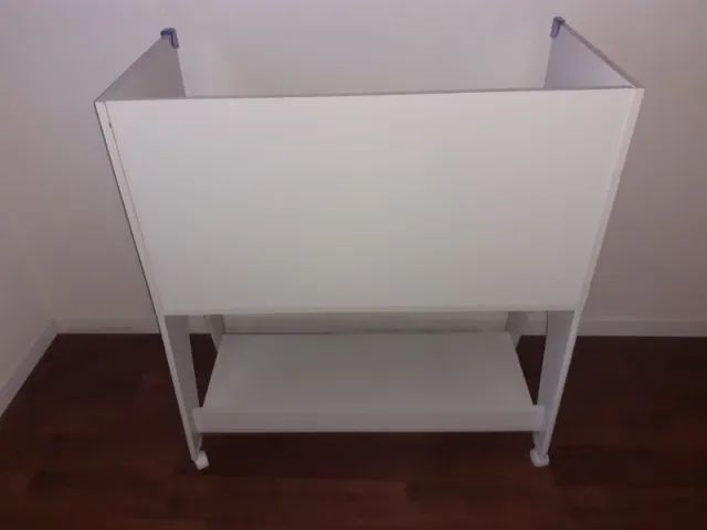 Mini Berço com Colchão Multifuncional 4 em 1 - Branco - Foto 2