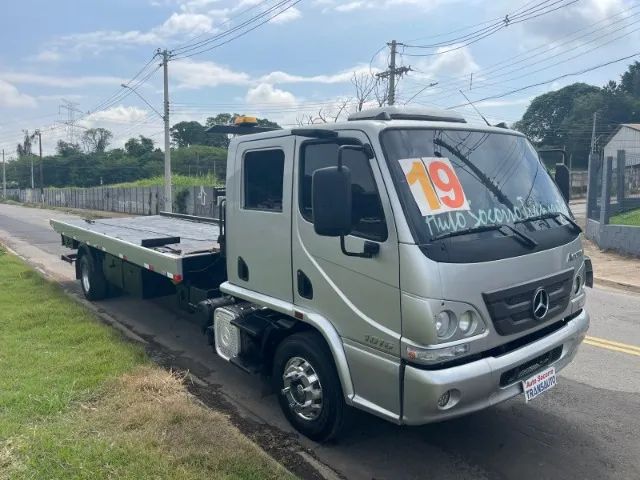 MERCEDES -BENZ ACCELO 1016 4X2 PLATAFORMA GUINCHO-ANO 2019 - Foto 4