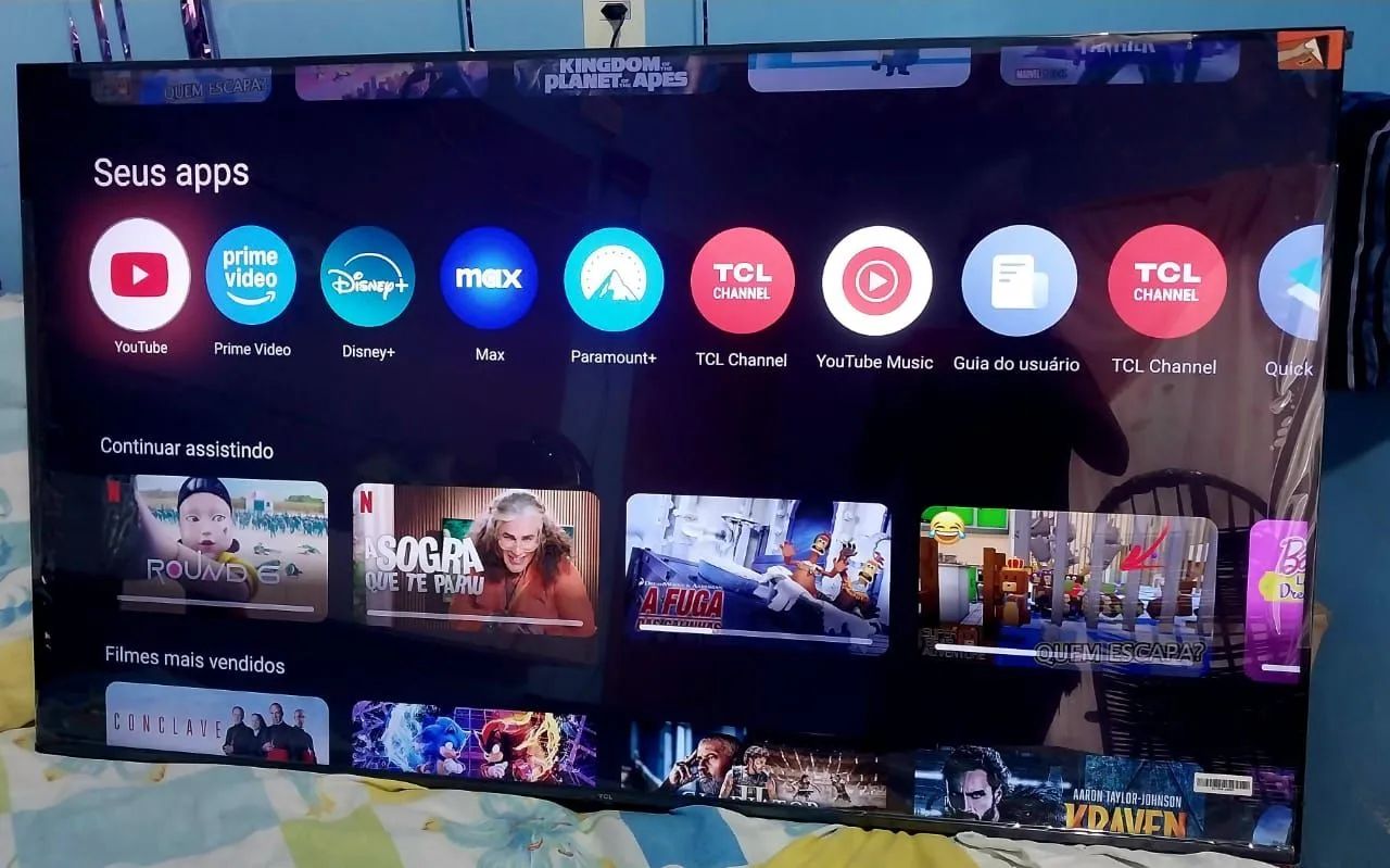 Smart Philips 4k "55 polegadas Android 