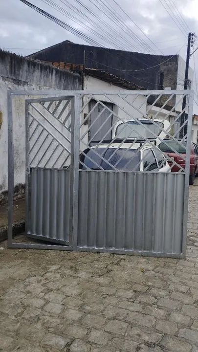 Portão de correr com portinha - Foto 2