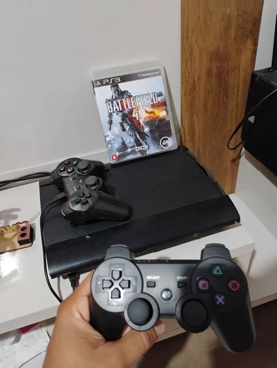 Ps3 Completo com 2 controles comprado no mercado livre confiável 
