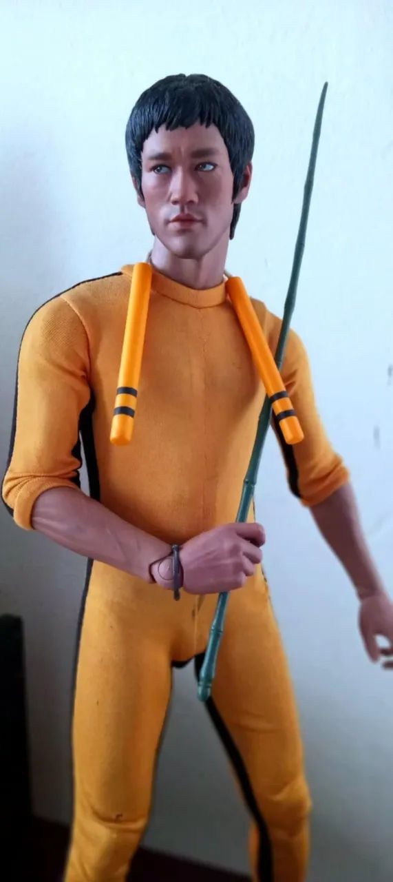 Action Figure Bruce Lee na escala 1/4 totalmente articulado  - Foto 3