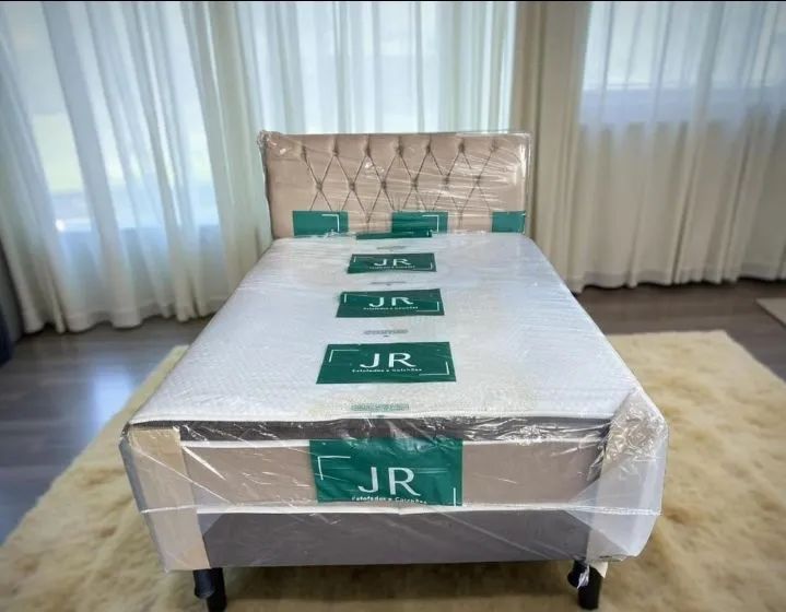 Cama alta padrão 10cm casal - Foto 2