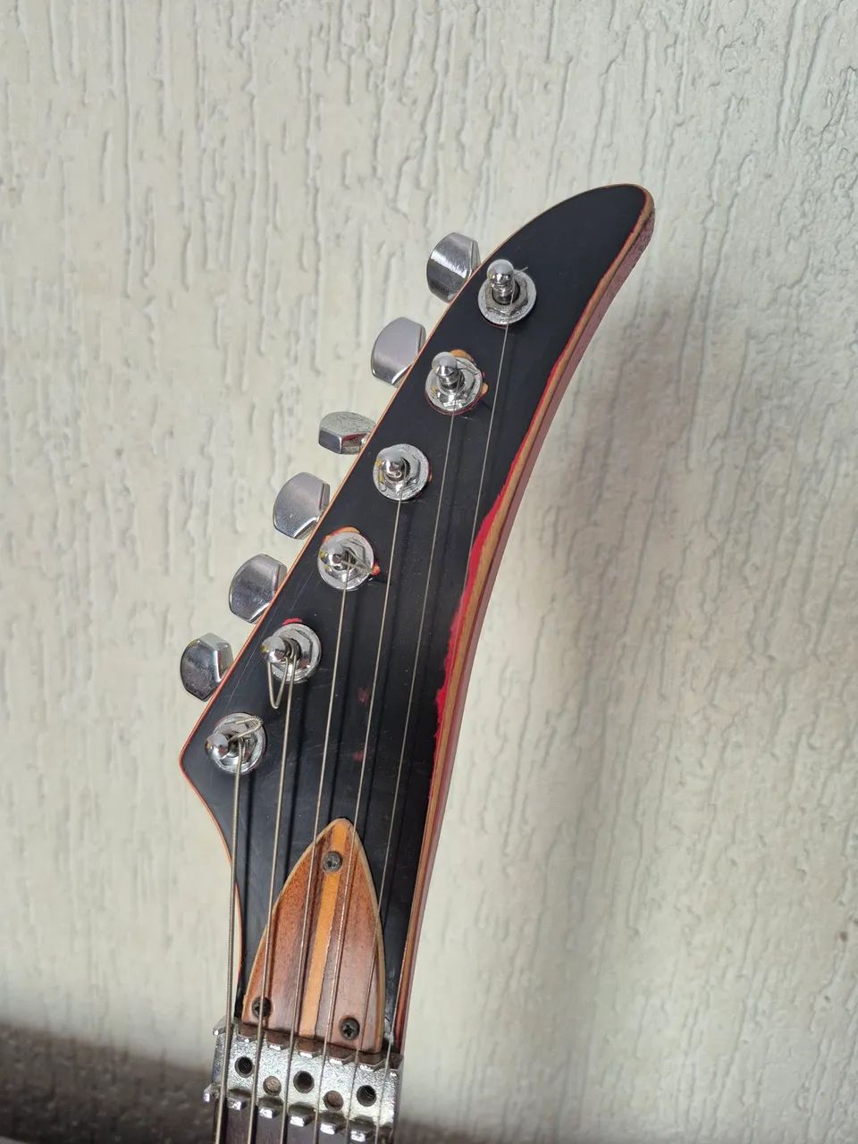 Guitarra Elétrica Vermelha - Foto 5