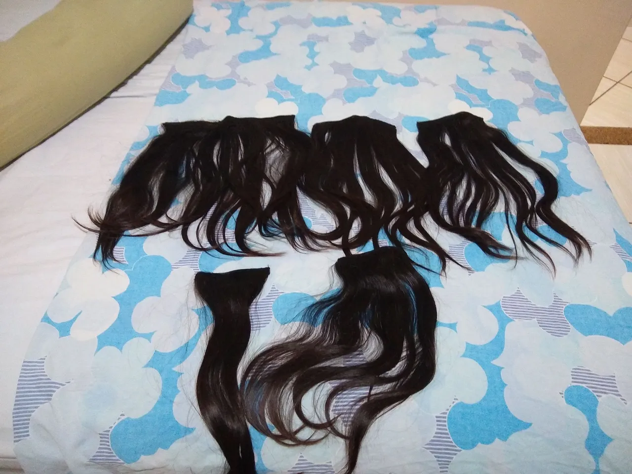 Mega Hair - 5 Apliques para Alongamento