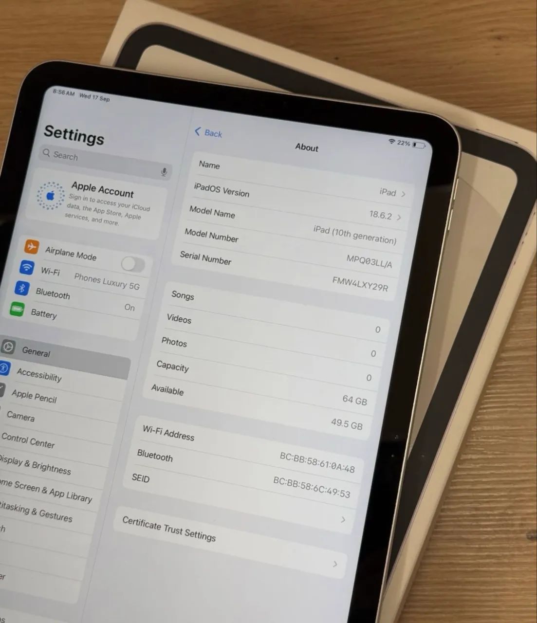 Décima geração IPad  Aparelho todo original e sem marcas  - Foto 3