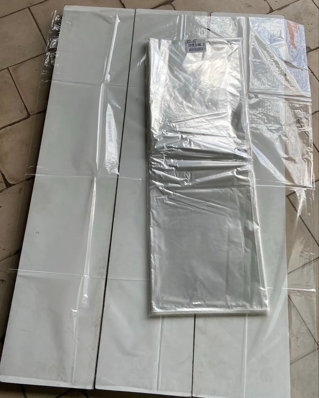 Saco cesta transparente 89x1,20