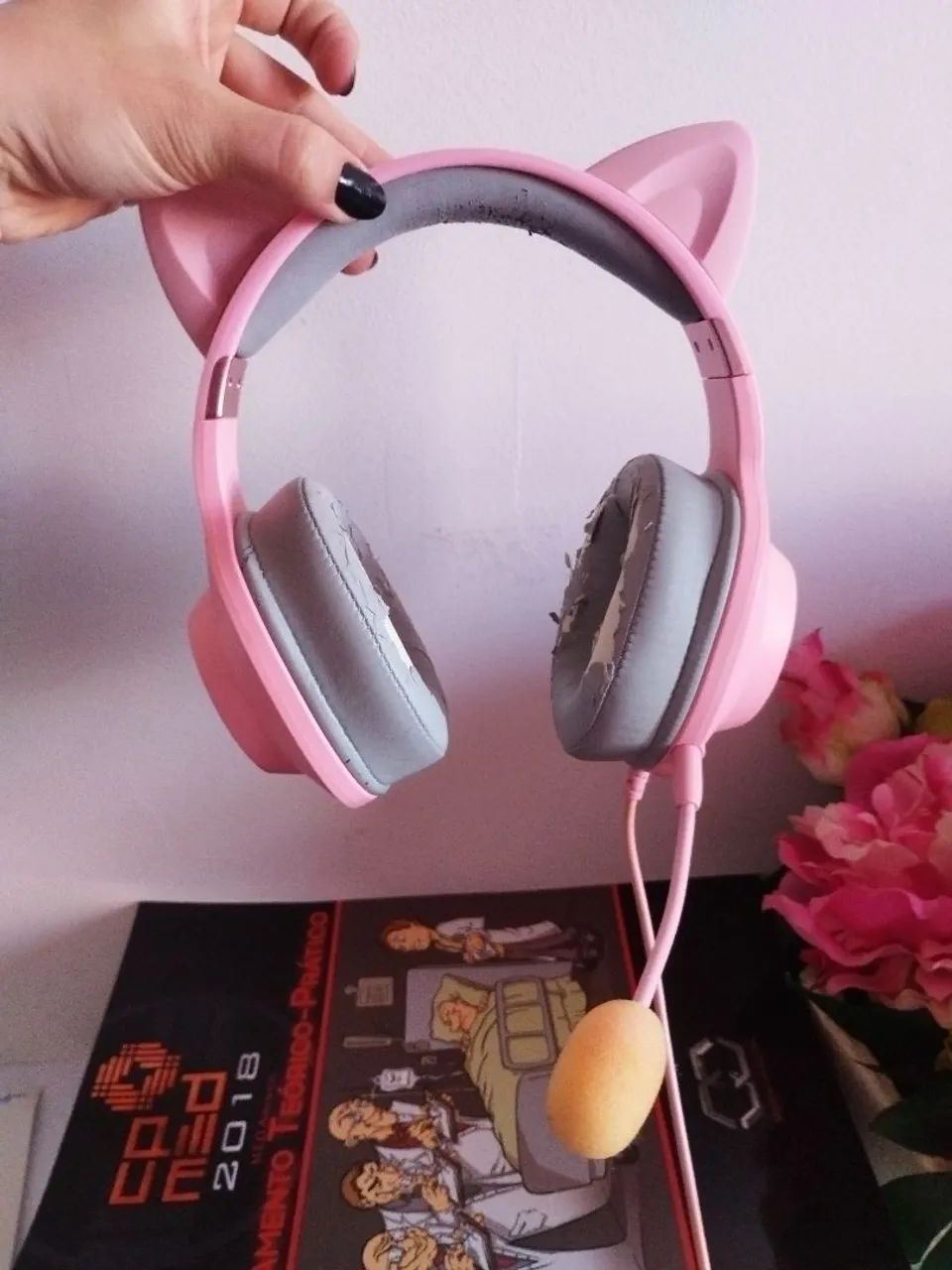 Fone Headset Edifier Hecate G2 II Rosa 